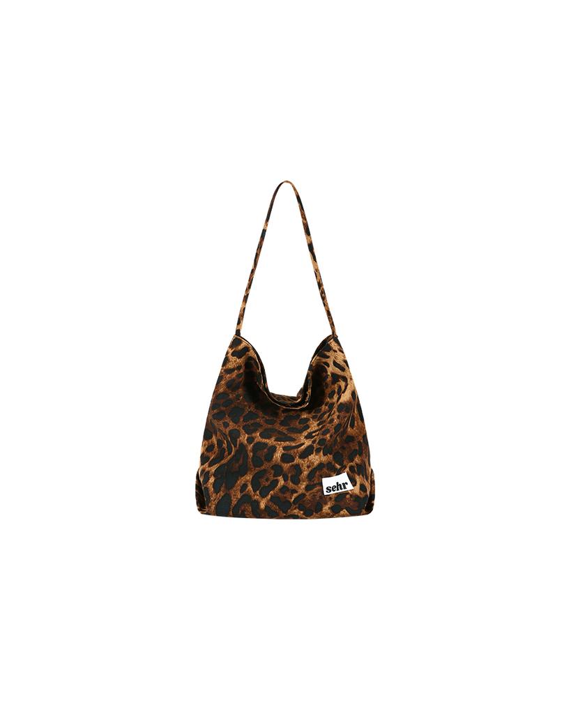 Sehr Leopard Bucket Bag (Brown)