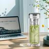 Double-Layer Glass Tea Infuser Bottle