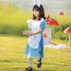 Formemory Alice Cosplay Costume, Kids' Maid Outfit with Apron and Headband, Perfect for Halloween, Events, Cultural Festivals, School Festivals,