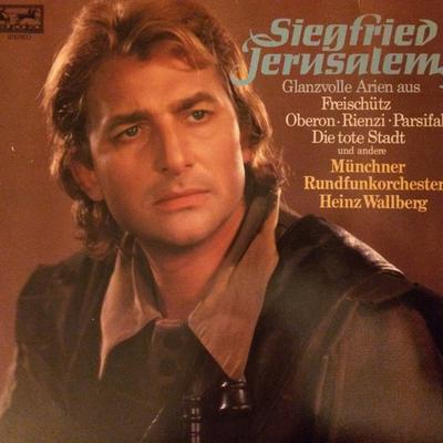 LP Record SIEGFRIED JERUSALEM, MUNCHNER RUNDF - Glanzvolle Arien 200089 EURODISC Germany Classical Used
