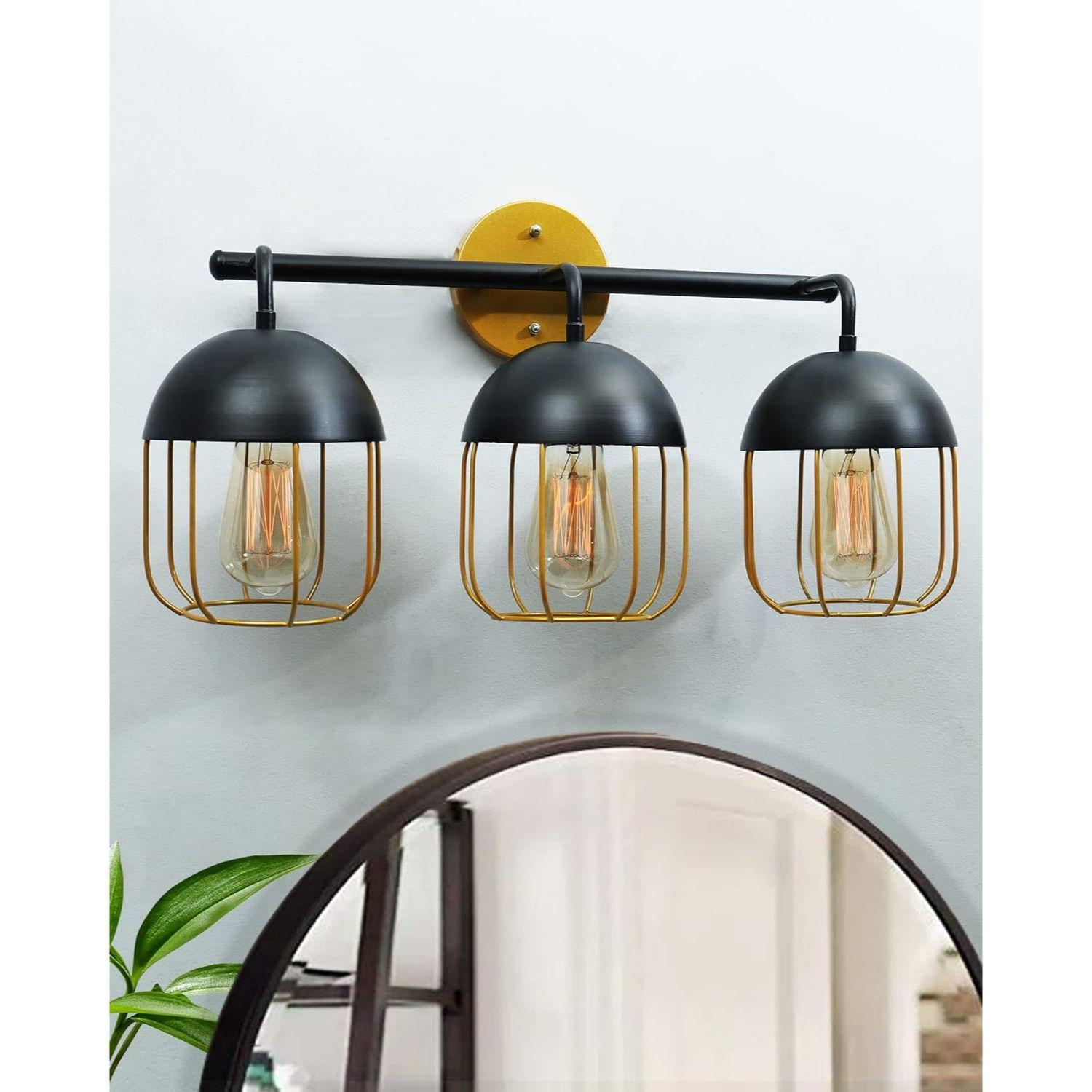 

Настенный светильник, Современные настенные светильники для ванной комнаты, 3-ламповый светильник для туалетного столика в ванной комнате, Светильник для ванных комнат над зеркалом