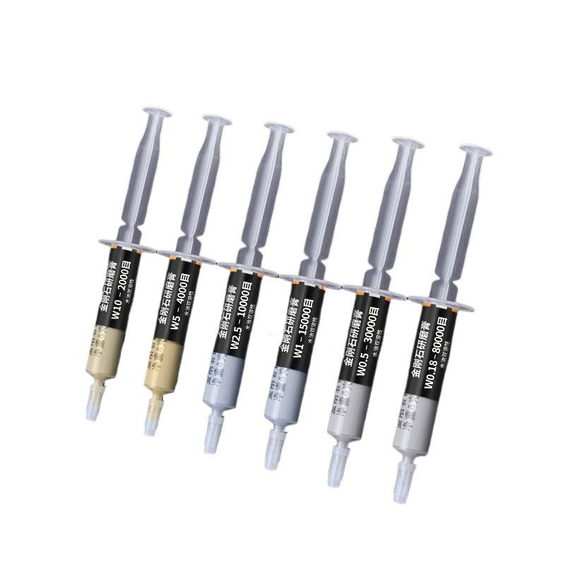 Diamond Grinding and Polishing Paste Set for Metal, Jade, and Emerald Surfaces