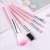 5pcs/Set Eye Shadow Foundation Blusher Eyebrow Eyeliner Eyelash Lip Brush Makeup Cosmetic Tools