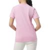 Maison Kitsune Round Neck Pullover Short Sleeve T-Shirt Women Tops Light-Pink KW00107KJ0008-P626