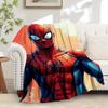 1pc Flannel Spider-Man Webbed Wonder Sofa Throw Blanket, Superhero