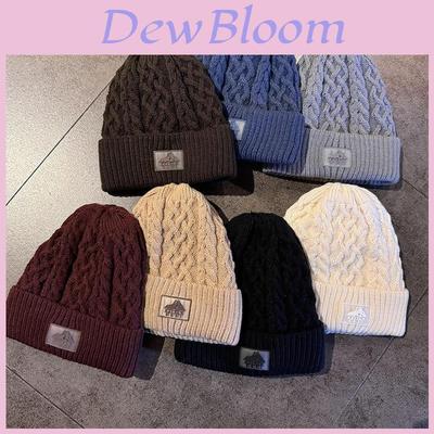 Acrylic Knit Hat For Men Winter Warmth Windproof Ears Protection Casual Style