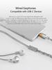 ddHiFi E13P (Memory) 13mm Super Linear Planar Driver HiFi Earphones Compatible with USB-C Smartphones and Other Devices, Supports Microphone Calls
