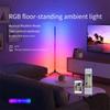 1PC Floor Lamp with RGB Lighting | Remote/APP Control, Colorful Moving Light, Music Synchronization | Suitable for Living Room,