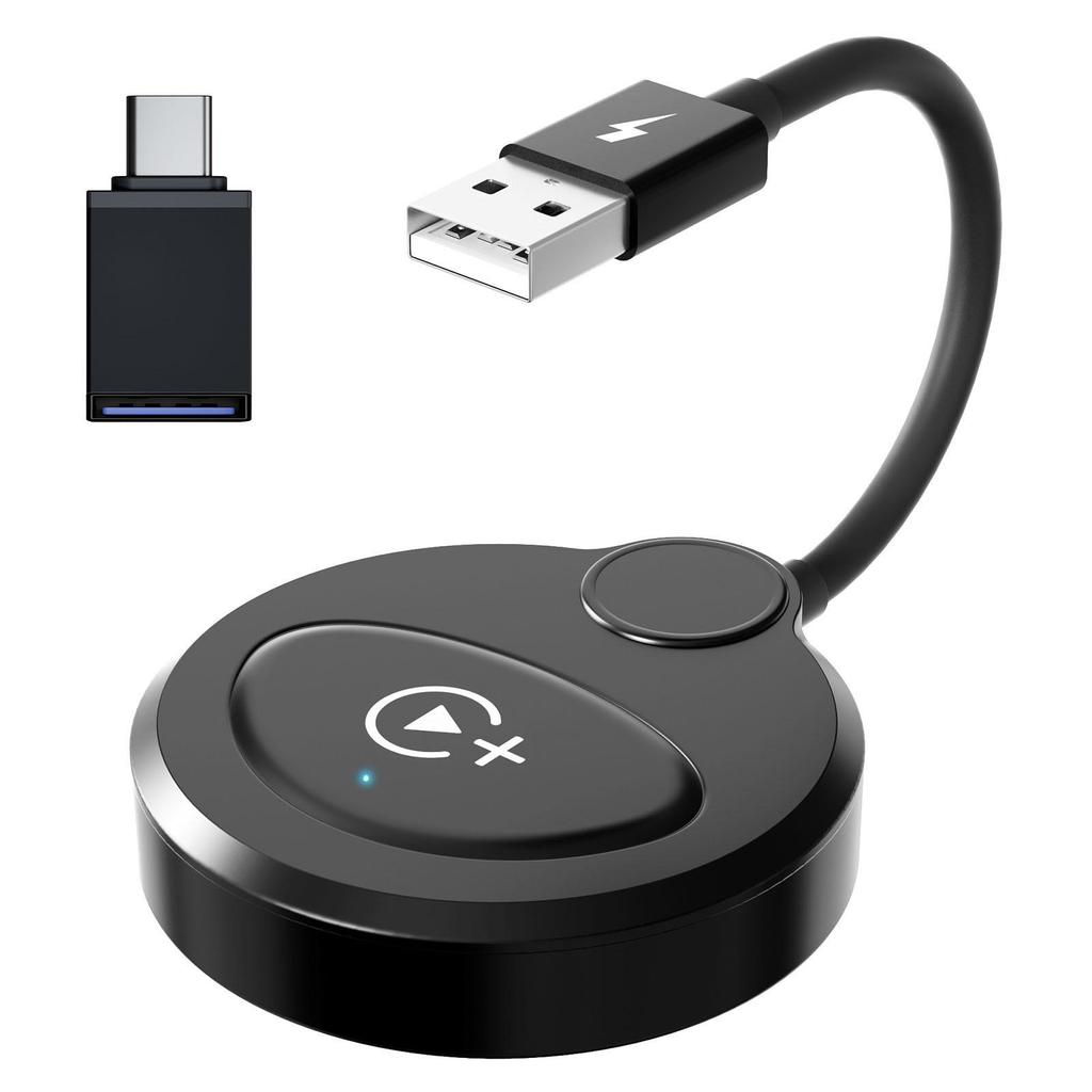 Wireless CarPlay & Android Auto Adapter Box