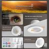 75mm Recessed LED Ceiling Spotlight - Three-Color Living Room Light