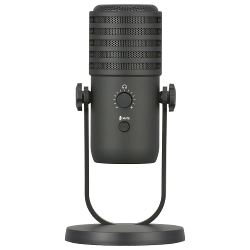 OHM AudioComm USB Condenser Microphone WB-UM200N 03-1659 for Studio Recording, Webcasting, Game Playthroughs, Video Streaming, Conferences, and Vocal