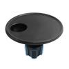 Car Table Tray with Cup Holder 360-degree Rotating Silicone Food Tray for Vehicle Portable Tea Tray for Back Seat