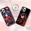Anime R-Rin T-Tosakas Phone Case For iPhone 16,15,14,13,12,11,Pro,Max,Plus,Mini,SE4,E Magnetic Magsafe Wireless Charging