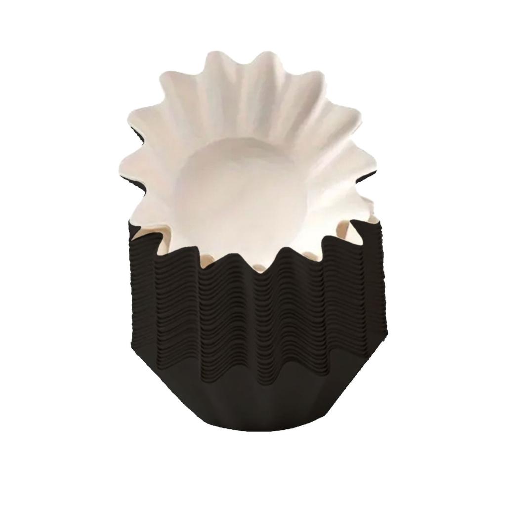 Pack of 50 Safe Food Grade Inks and Paper Grease Proof Cupcake Liners Holiday Party Mini Paper Baking Cups