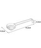 Yamazaki Jitsugyo Tiered Measuring Spoon Layer Clear 2548