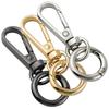 3/6/15/30 Sets Swivel Snap Hooks Double Opening Keychain Clip Rings Metal Lobster Claw Clasp for Hardware Crafts Lanyard Making