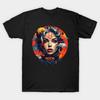 Asian Size Cotton Unisex Tshirt Print T-shirt Girl Close Up T-shirt No-Cut Print Regular Fit