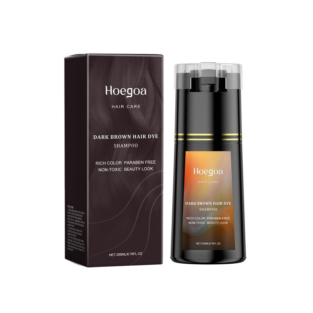 Hoegoa Hair & Shampoo Series: DIY Trendy, Bright, and Lasting Color with Gentle Care for Smooth, Healthy Hair