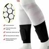 Mini Football Shin Guard Covers - Built-in Mini Shin Guard Covers, Suitable for Men, Women and Teenagers - Small Shin Guards