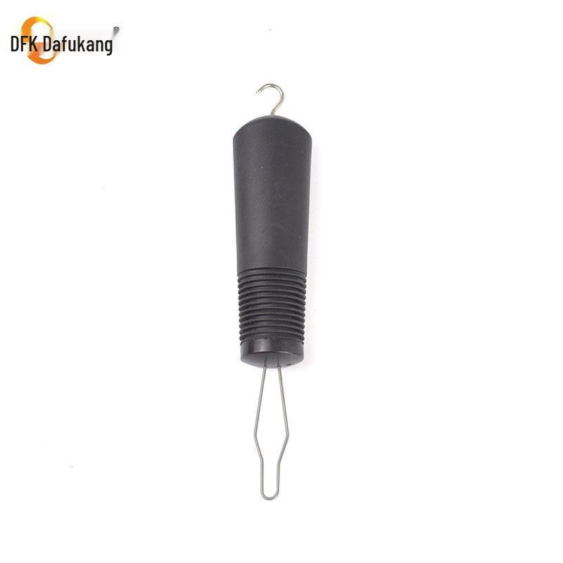 

Инструмент для застегивания пуговиц из нержавеющей стали и нитковдеватель для ухода за пожилыми и инвалидами Button Tool чёрный