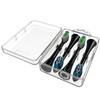 Electric Toothbrush Head Storage Case Transparent Portable Box Universal Holder