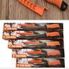 Non-slip Fish Scale Scraper Stainless Steel Fish Fillet Cutting Knife Rubber Handle Multifunctional Fishing Knife Fishing Tool Fishing Gear