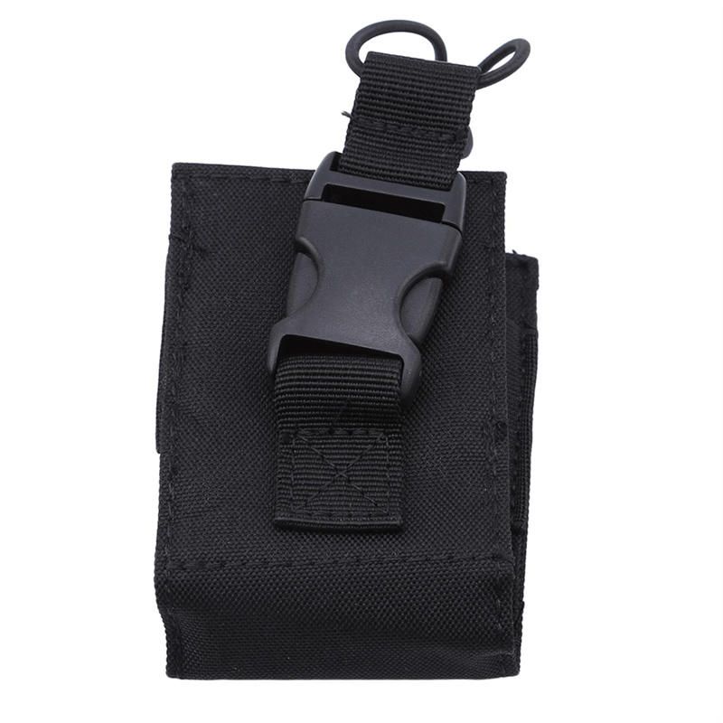 Outdoor Molle Tactical Radio Holder Case Portable Interphone Hanging Bag Magazine Pouch Pocket for Walkie Talkies