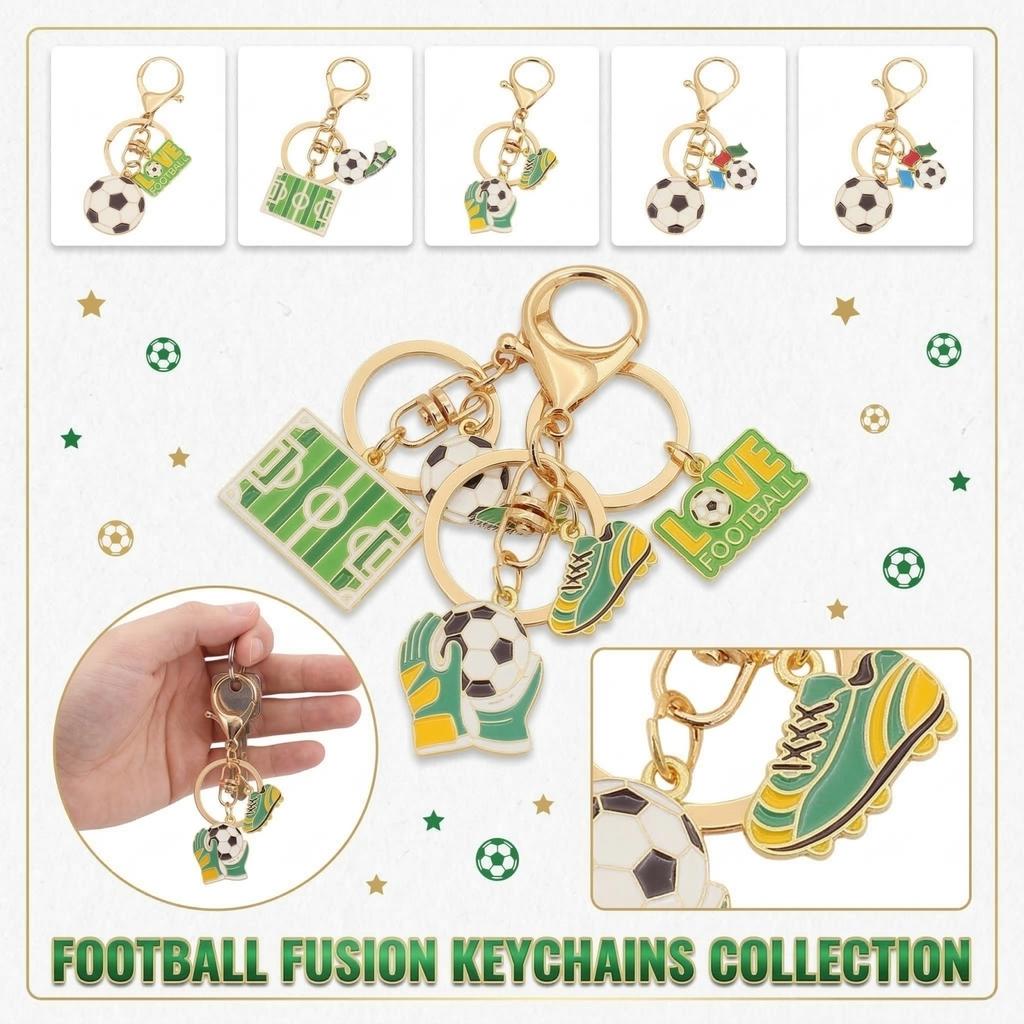 Football Matchs Sports Event Fan Souvenirs Keychains