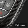 Carbon Fiber Car Key Case For Cts Xts Ats Sts Xt4 Xt5 Ct6 Srx T-Carbon Key Cover Accessories