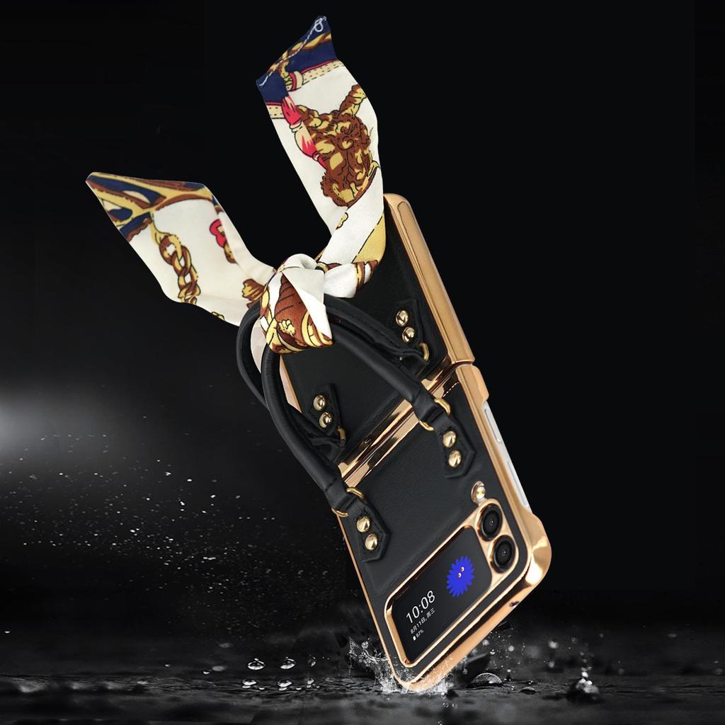 Luxus Carbon Fiber Slim Case für Samsung Galaxy Z Flip 3 4 5G Flip3 Flip4 Telefon Schutzhülle Coque für Samsung Z Flip 4