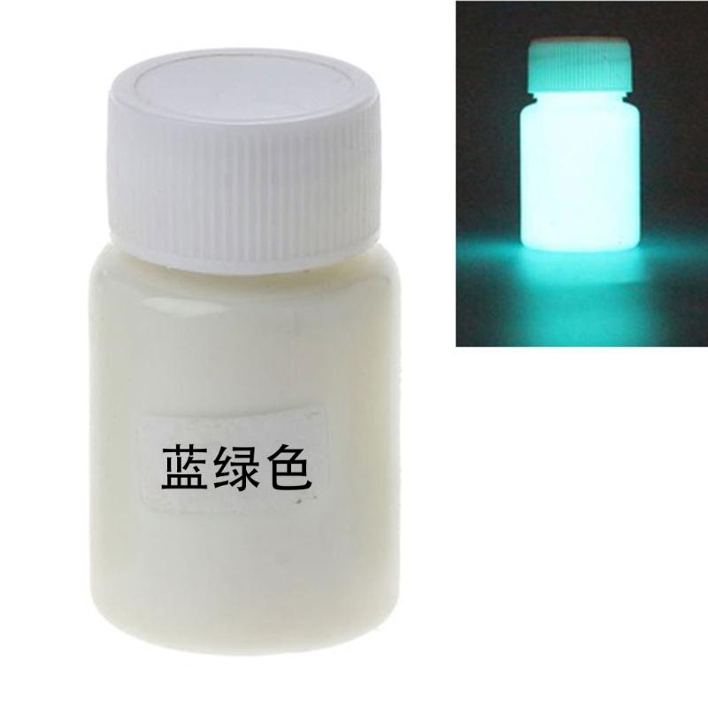 Epoxy Resin Colour Pigment Dyes for DIY Luminous Pigment Powder Glow in The Dark Liquid Colorant for UV Resin Jewelry