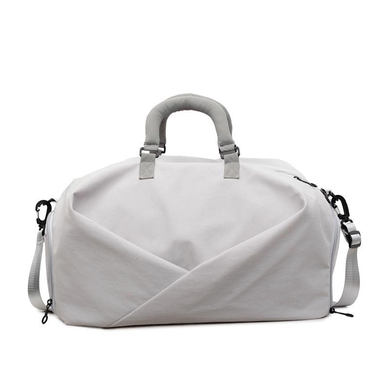

2026 Spring Leisure Sports Fitness Bag Dry Wet Separation Short Distance Travel Bag Women s Hand Luggage Bag сірий колір