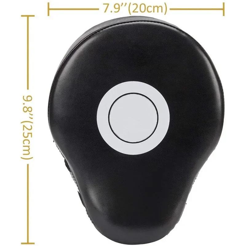 1/2Pcs Curved Boxing Bag Boxing Equipment Focus Punching Bags For Taekwondo Muay Thai Karate Adults Kids PU Training Paws Pads