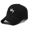 Fashion Washed Hole Letter Hat Embroidered Baseball Cap Men'S And Women'S Spring And Autumn Soft Top Cap
