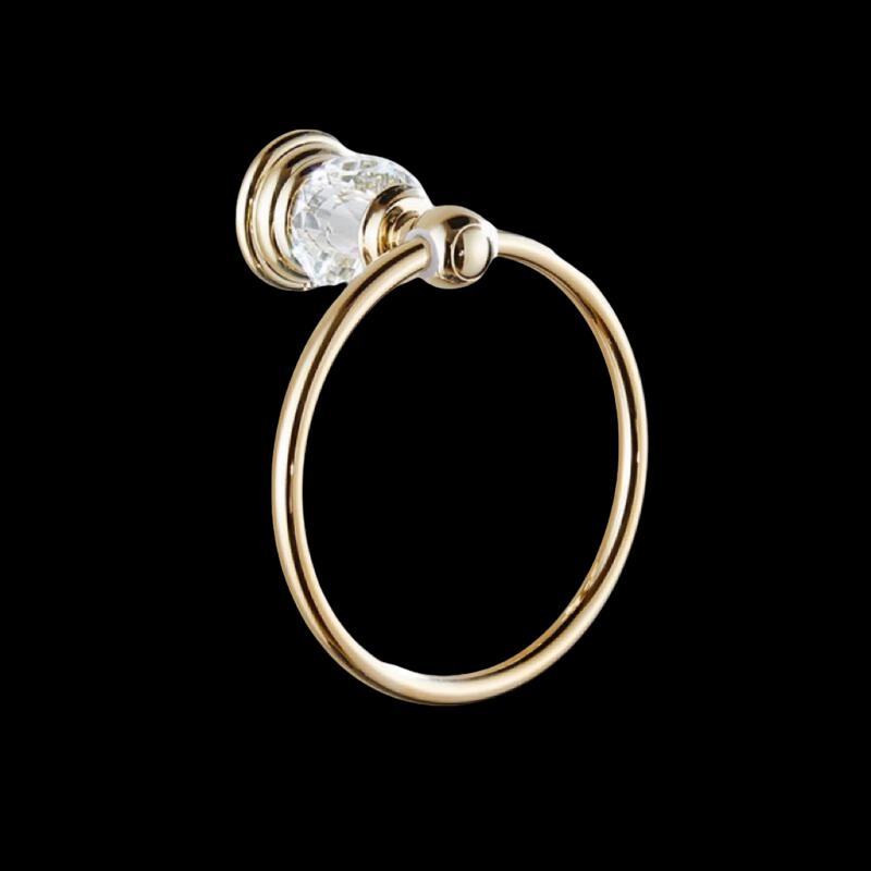 Yuzhu Gold Bathroom Towel Ring