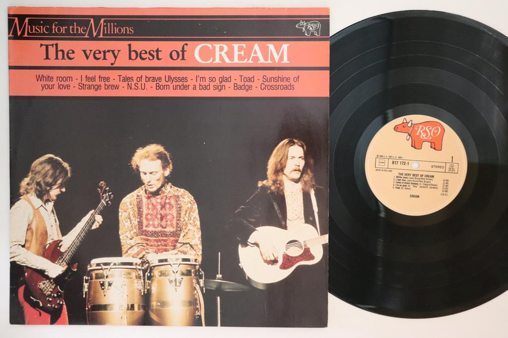 LP Schallplatte CREAM - Very Best Of Cream 8171721 RSO 1983 Niederlande Rock Gebraucht