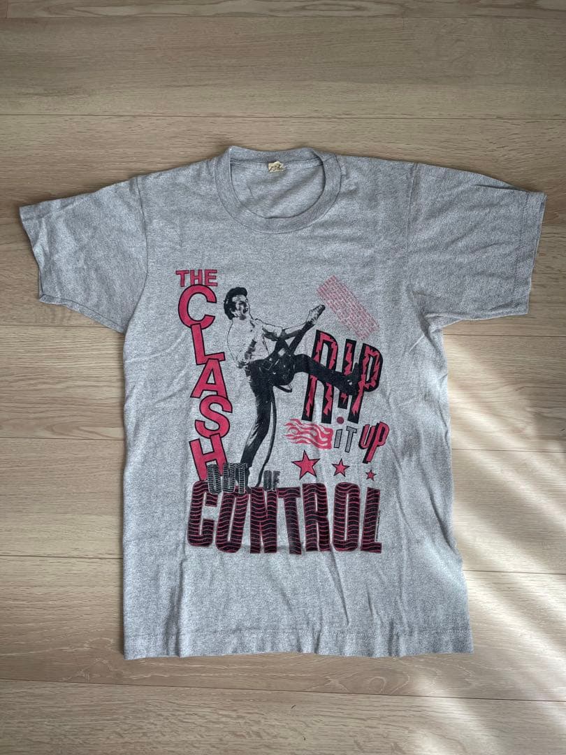 

[USED] The Clash 1984 Out Of Control Tour T-shirt