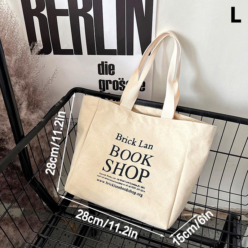 Small /Large Canvas Lunch Box Lady Food Storage Bags Lunch Bag Handbag Pouch Picnic Tote Small Handbag Dinner Container