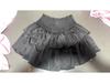 Women's High Waist White Puffy Skirt - Spring/Autumn 2025, Sweet Ballet Cake Style