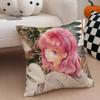 Fantasy Japanese Anime YYona Of The Dawn Cushion Cover Throw Pillow Cover Hidden Button Durable Polyester Chair Cushion