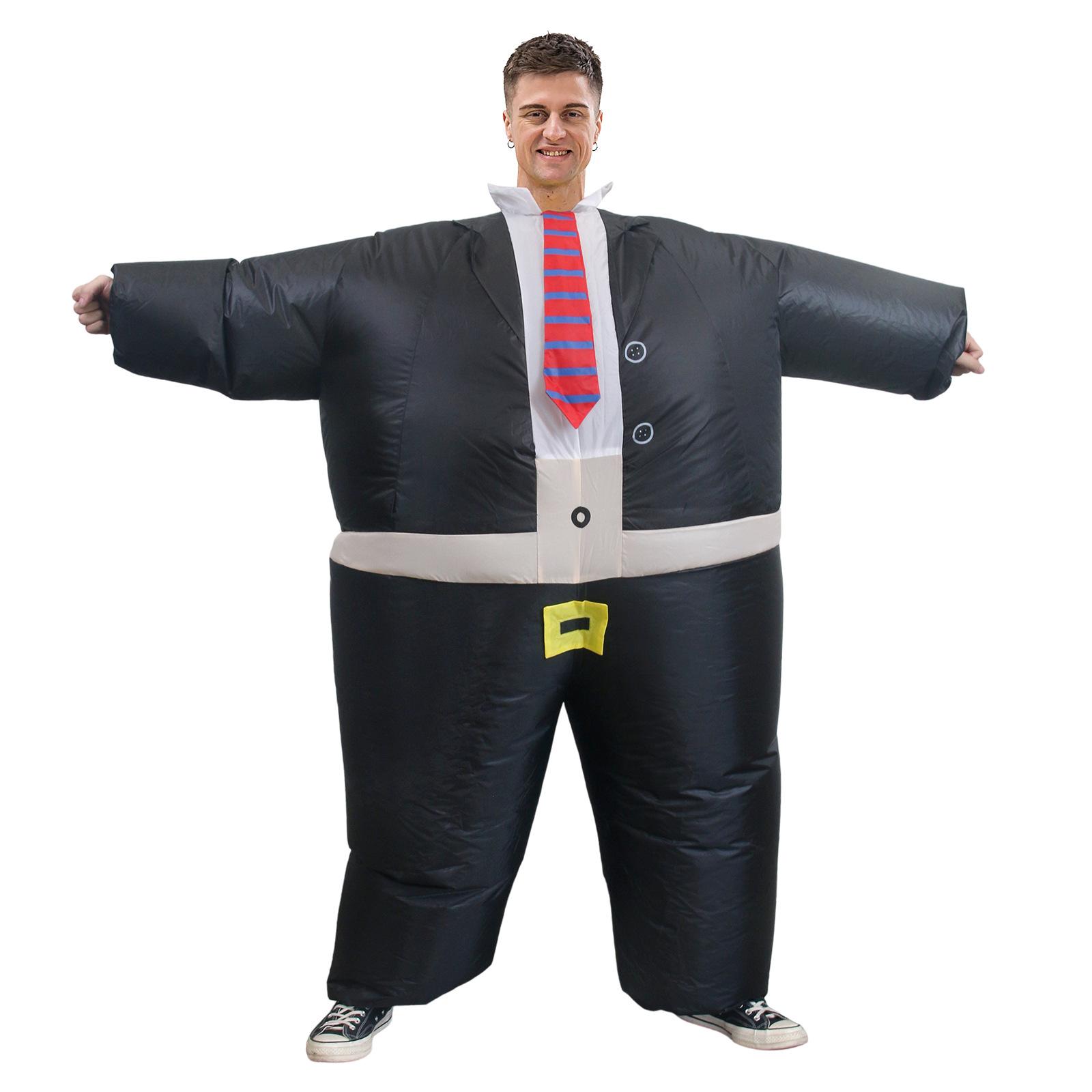 

Cosplay Inflatable Costume Party Funny Cosplay Props Costume Groom Suit Chef 150-190CM