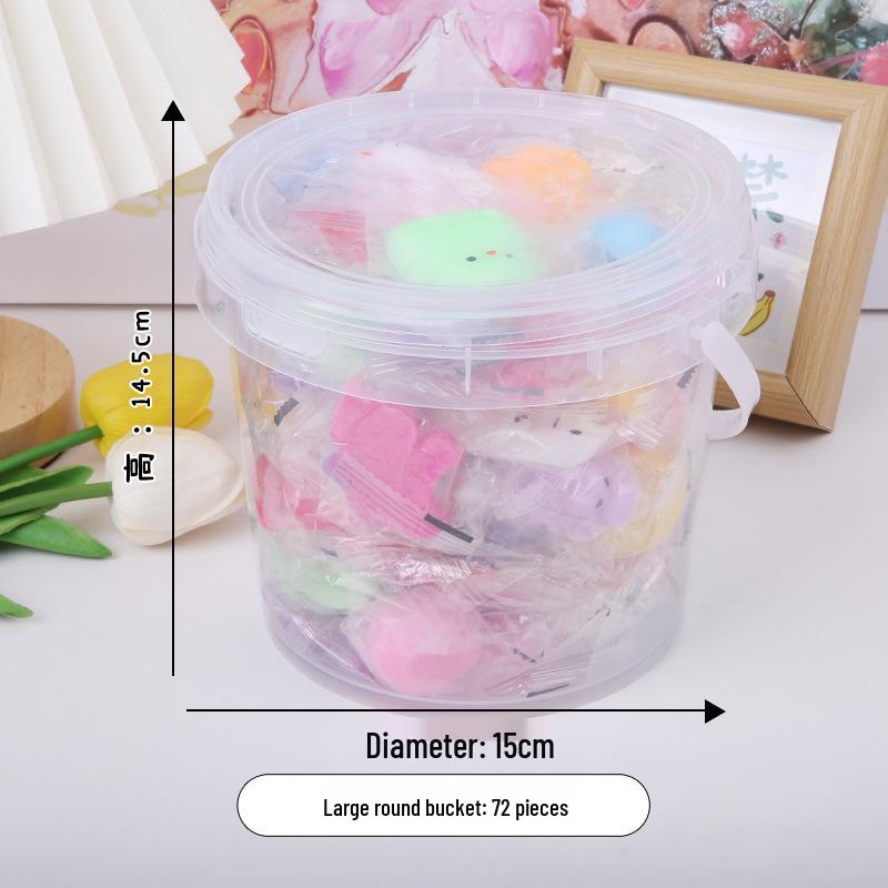 Gacha Squeeze Toy: Cute Animal TPR Silicone Decompression Figure