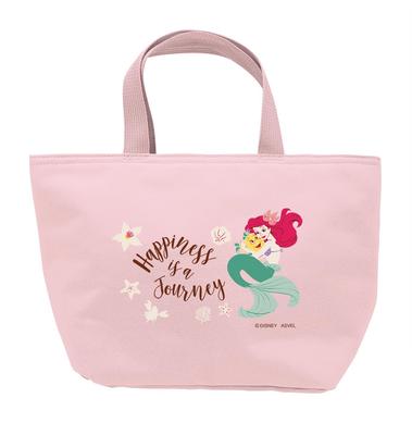 Asvel Disney Lunch for Boys and High School and Junior High School Easy To Perfect for Kindergarten and School Pink Box/Insulated Bag, 6.0L, Girls,
