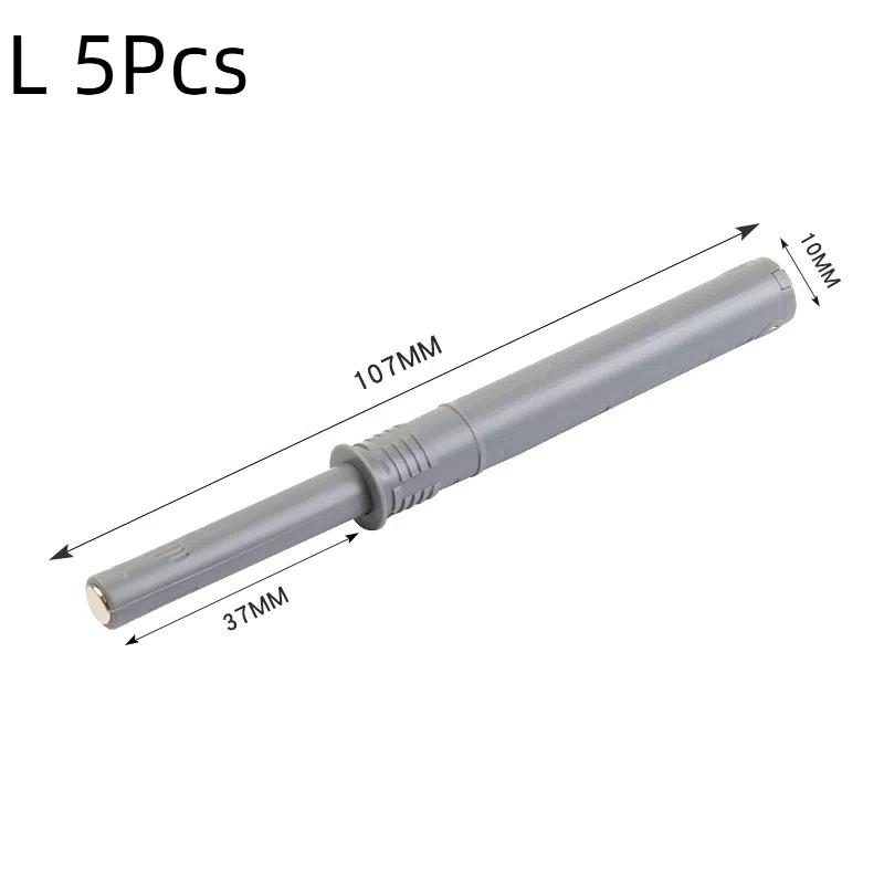 5Pcs Hidden Soft Quiet Close Closer Concealed Cabinet Rebounder Kitchen Cupboard Dampers Buffers Drawer Furniture Door Stopper