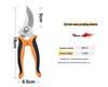 Multifunctional Stainless Steel Pruning Shears for Gardening, Grafting, and Flower Branches