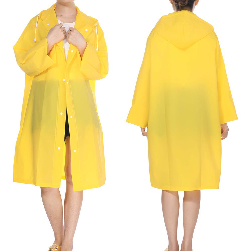 Puntos Women Unisex Outdoor Nepromokavý Silná opakovaně použitelná pláštěnka s kapucí Pončo do deště