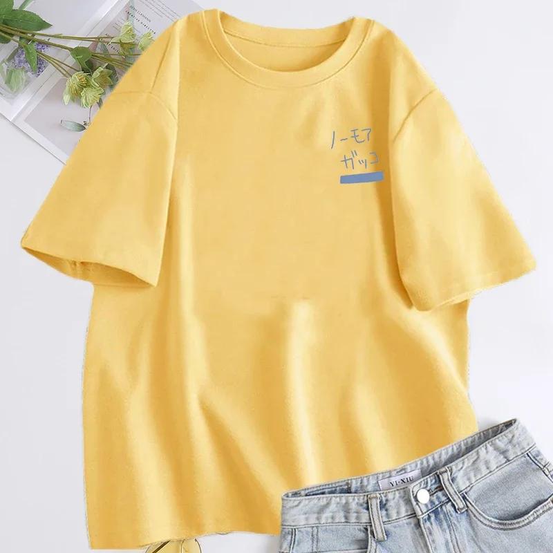 Anime Cos BOCCHI THE ROCK T Shirt Women Girls Hitori Gotoh Ijichi Nijika T-shirt Cotton No More Gakko Casual T-Shirt Tee Tshirt