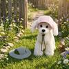 Exposed Ears Dog Fisherman Hat Breathable Pet Sun Hat Cute Dog Sunscreen Hat  Outdoor