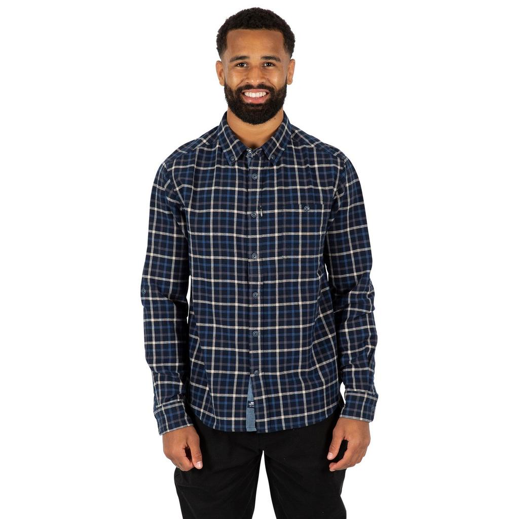Mens Withnell Checked Cotton Shirt