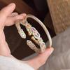 New Chinese Retro Handmade Enamel Bracelet Women 2025 New Temperament Fashionable and Versatile Gifts